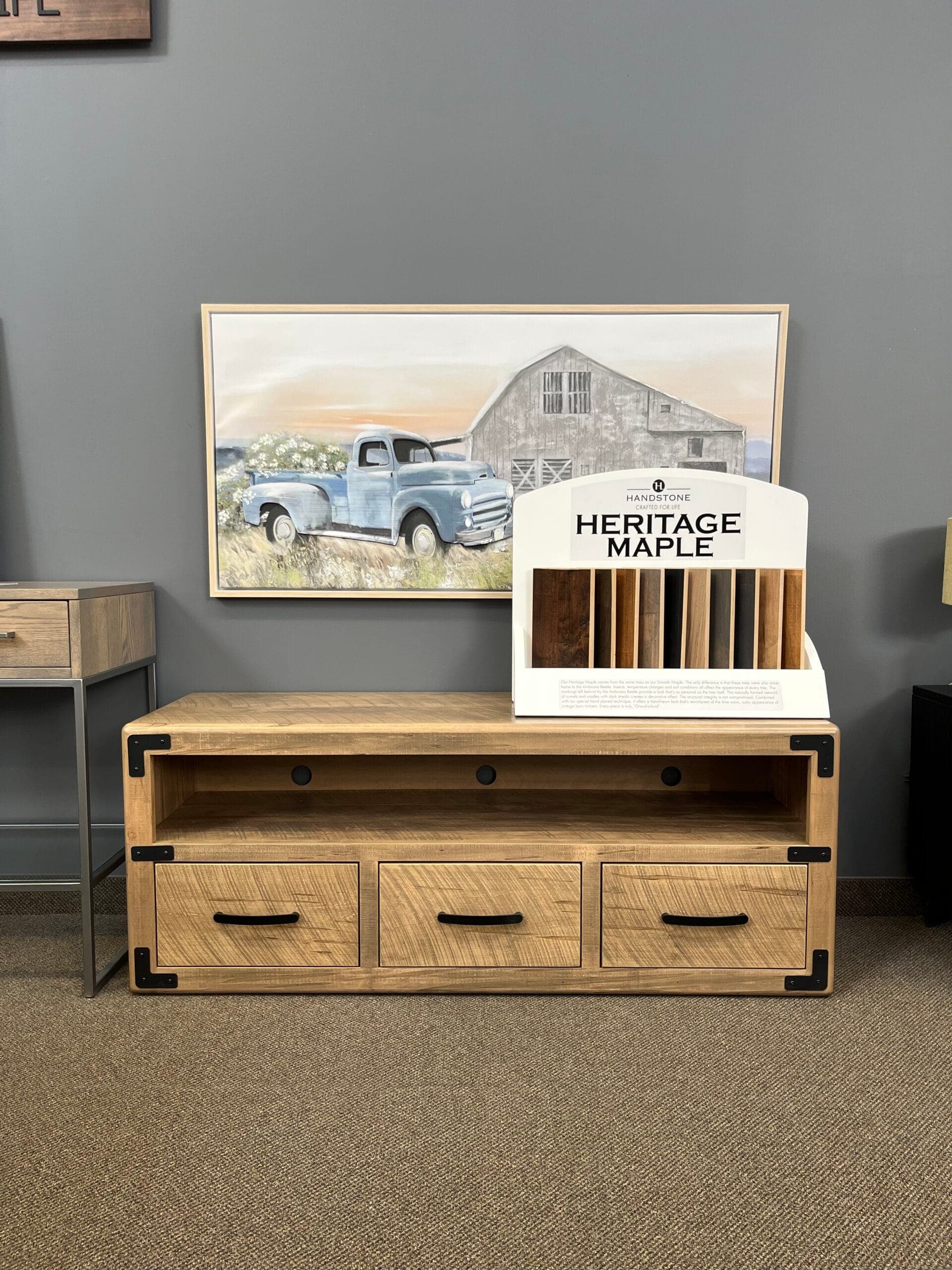 Saratoga 60" Entertainment Unit by Handstone - image 1