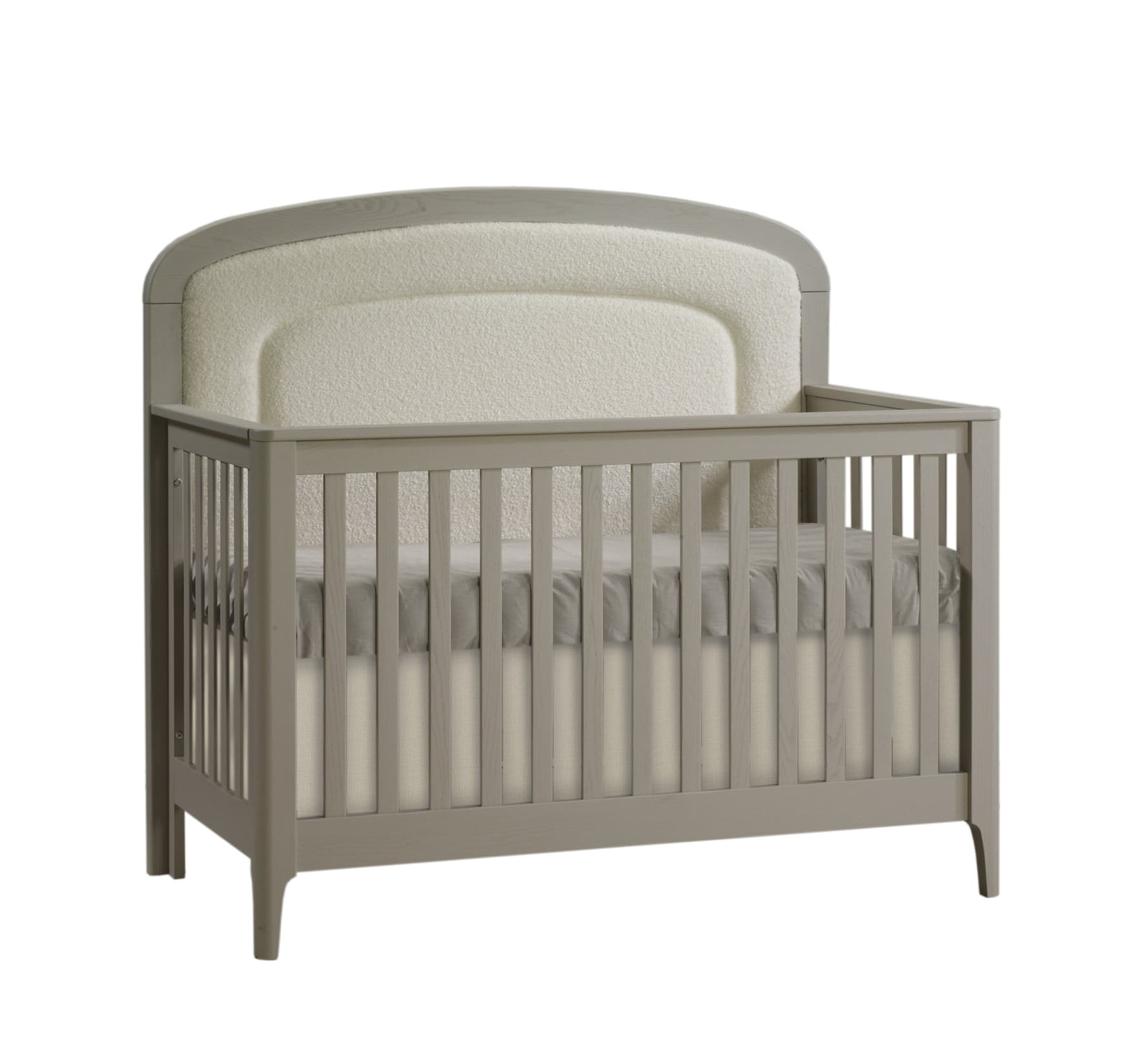 Palo Convertible Crib w/Upholstered Headboard by Natart