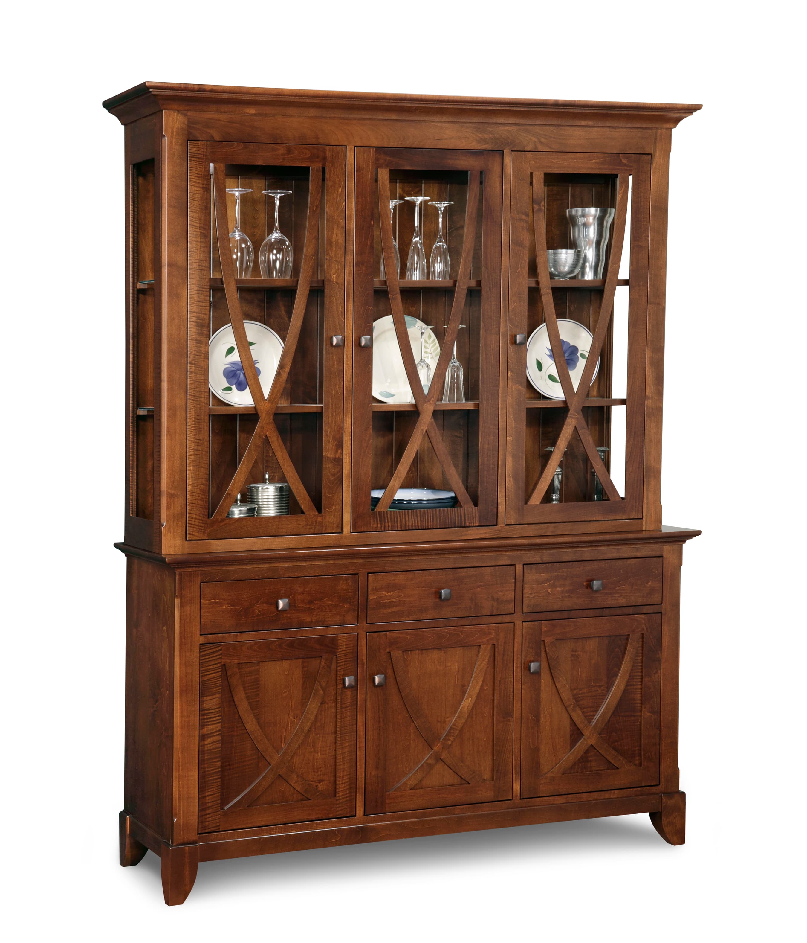 Florence Buffet & Hutch by Handstone