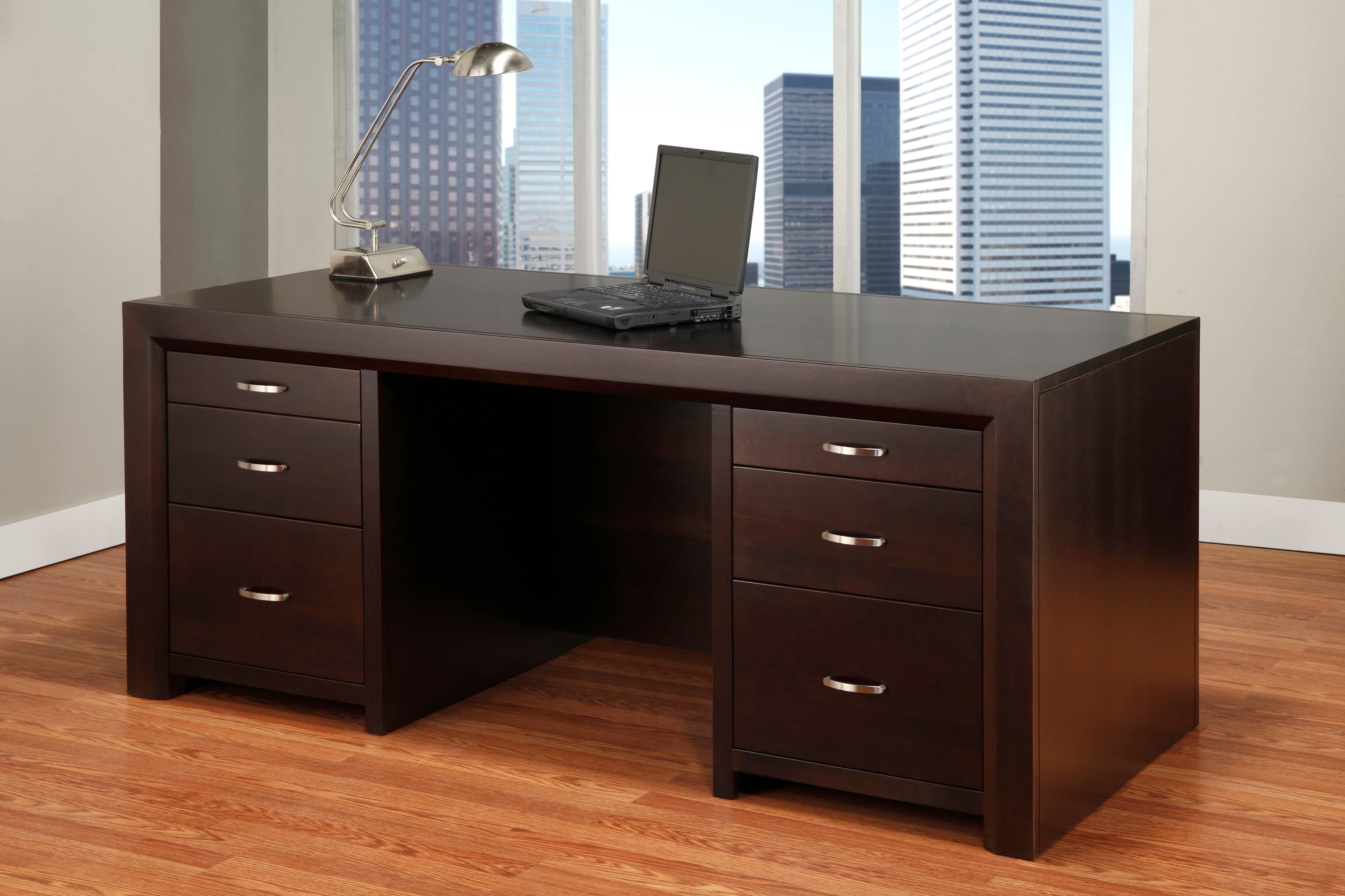 Contempo Executive Desk by Handstone
