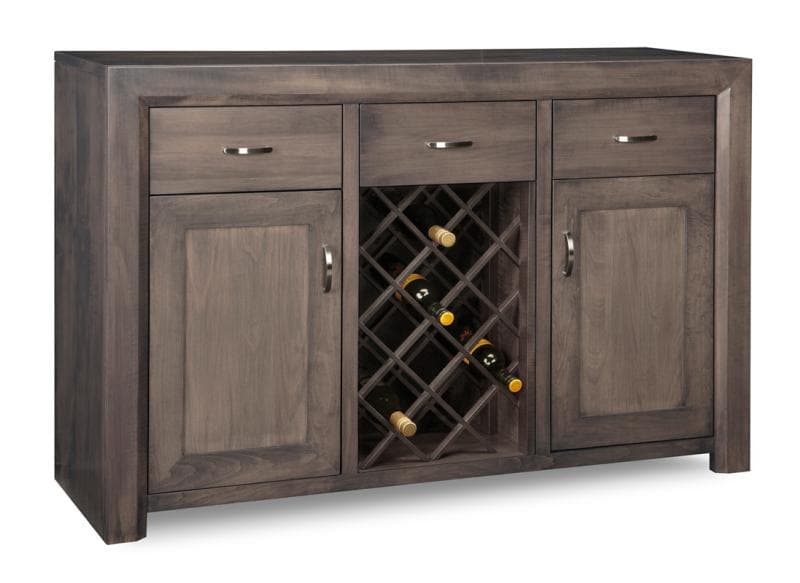 Contempo 61" Sideboard w/Wine Rack by Handstone
