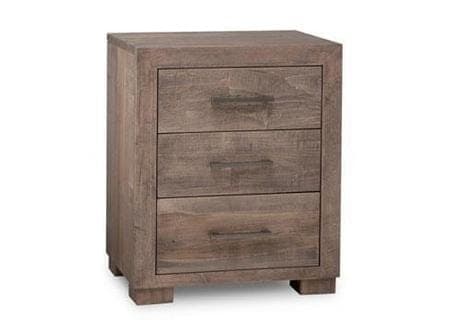 Steel City 3 Drawer Night Stand by Handstone - image 1