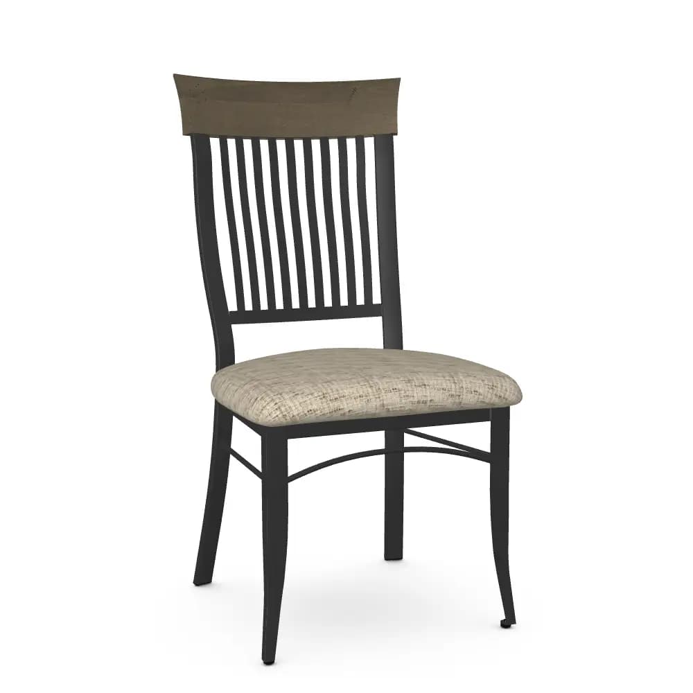 Annabelle Chair w/Fabric seat by Amisco