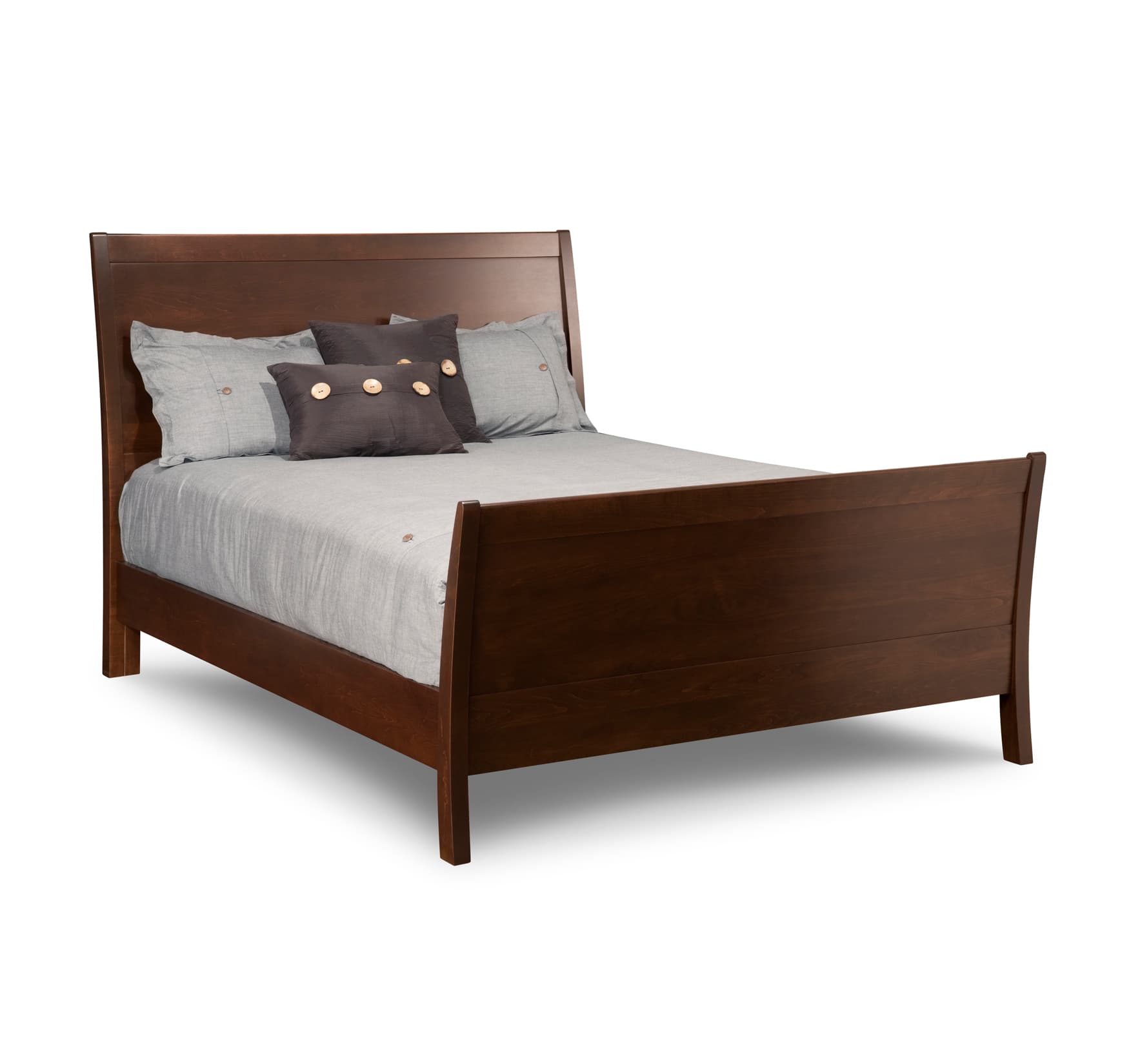 Yorkshire Bed w/High Footboard by Handstone