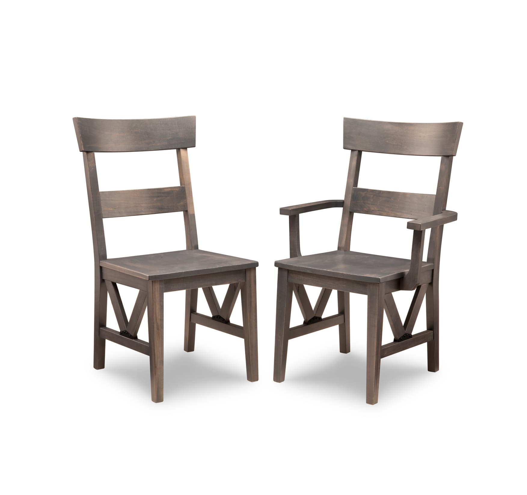 Chattanooga Dining Chairs w/Wood Seat by Handstone
