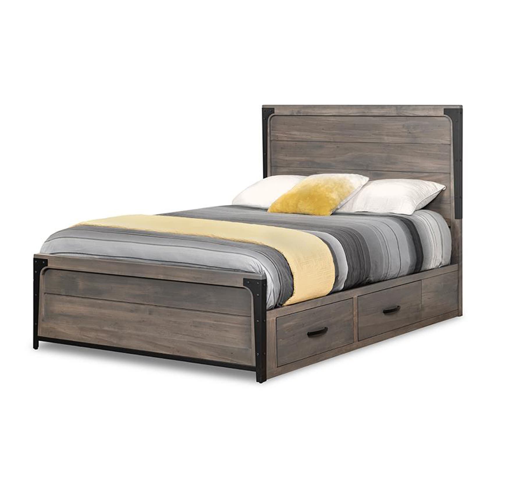 Portland 4 Drawer Storage Platform Bed by Handstone