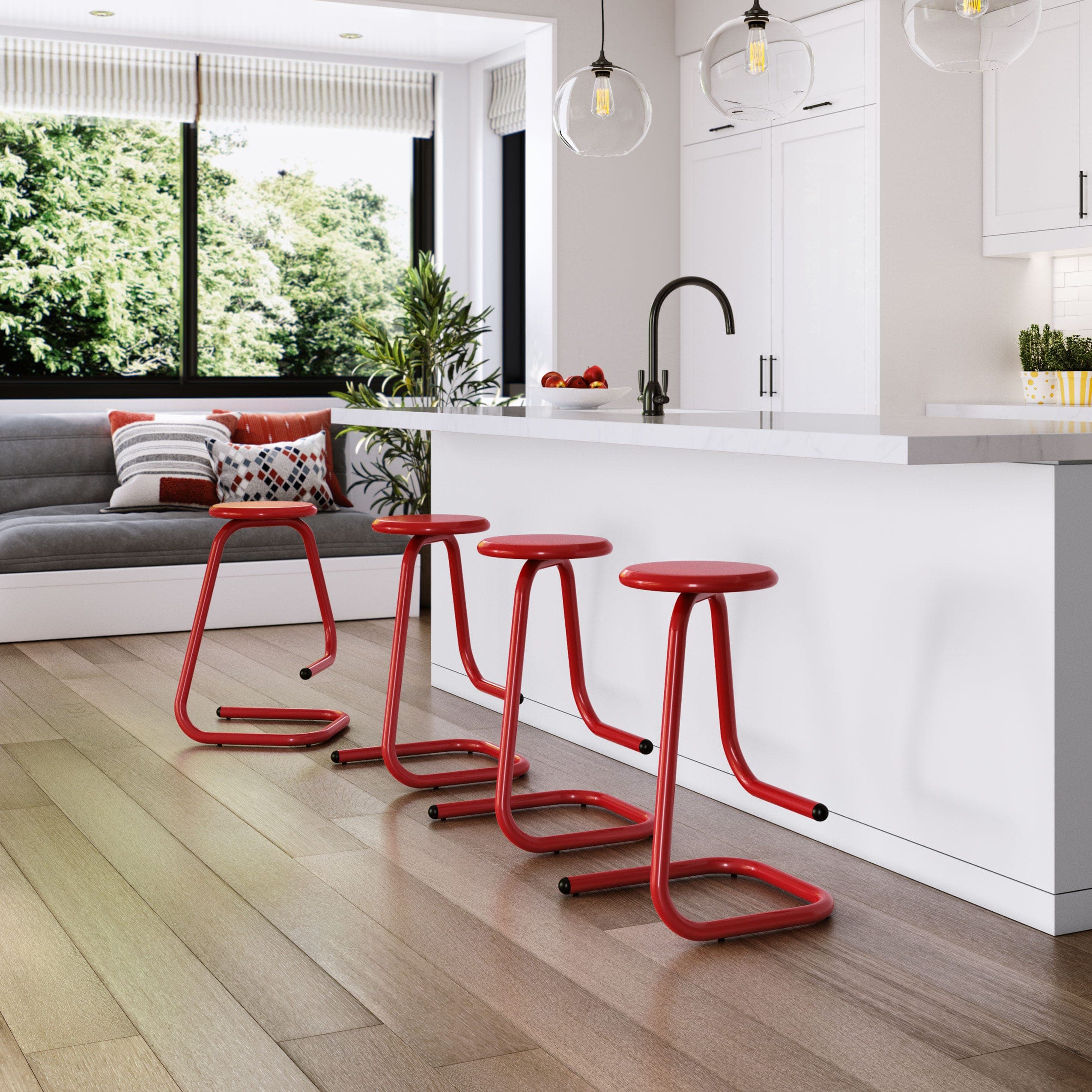 Paperclip70 Stool by Amisco