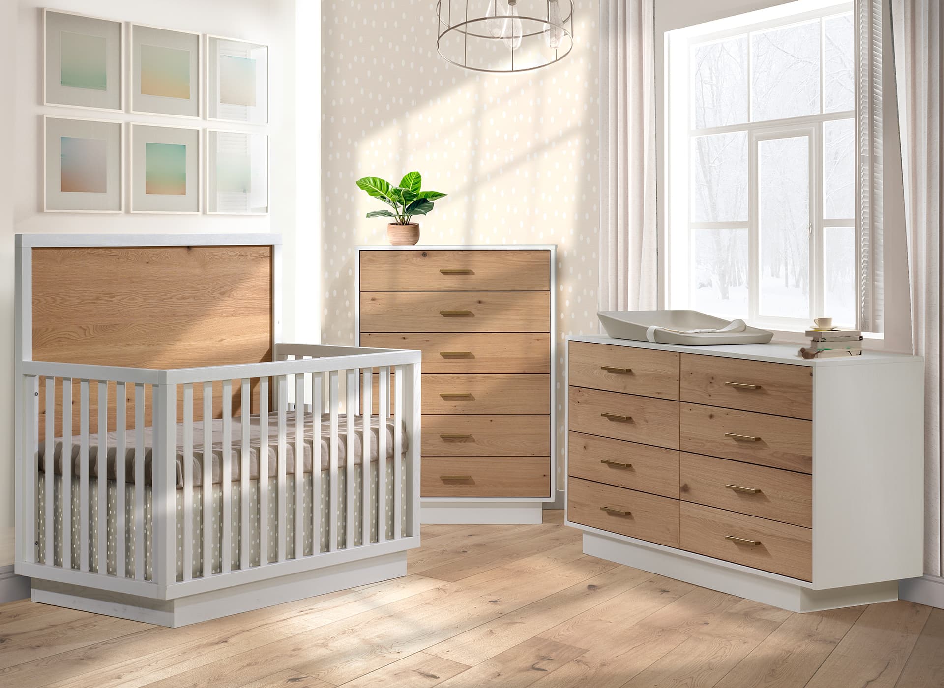 Como Naturale Convertible Crib by Natart