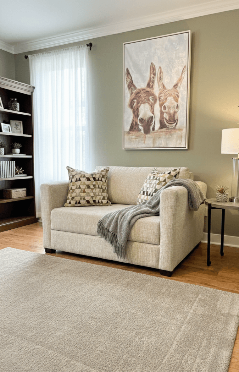 2465 Twin Sofa Bed by Decor-Rest - image 1