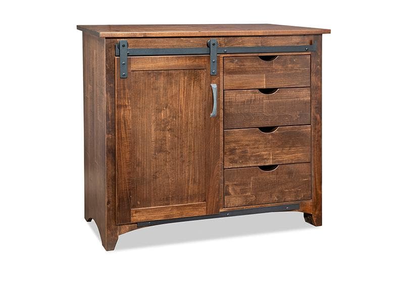Glengarry 50" Barn Door Sideboard by Handstone