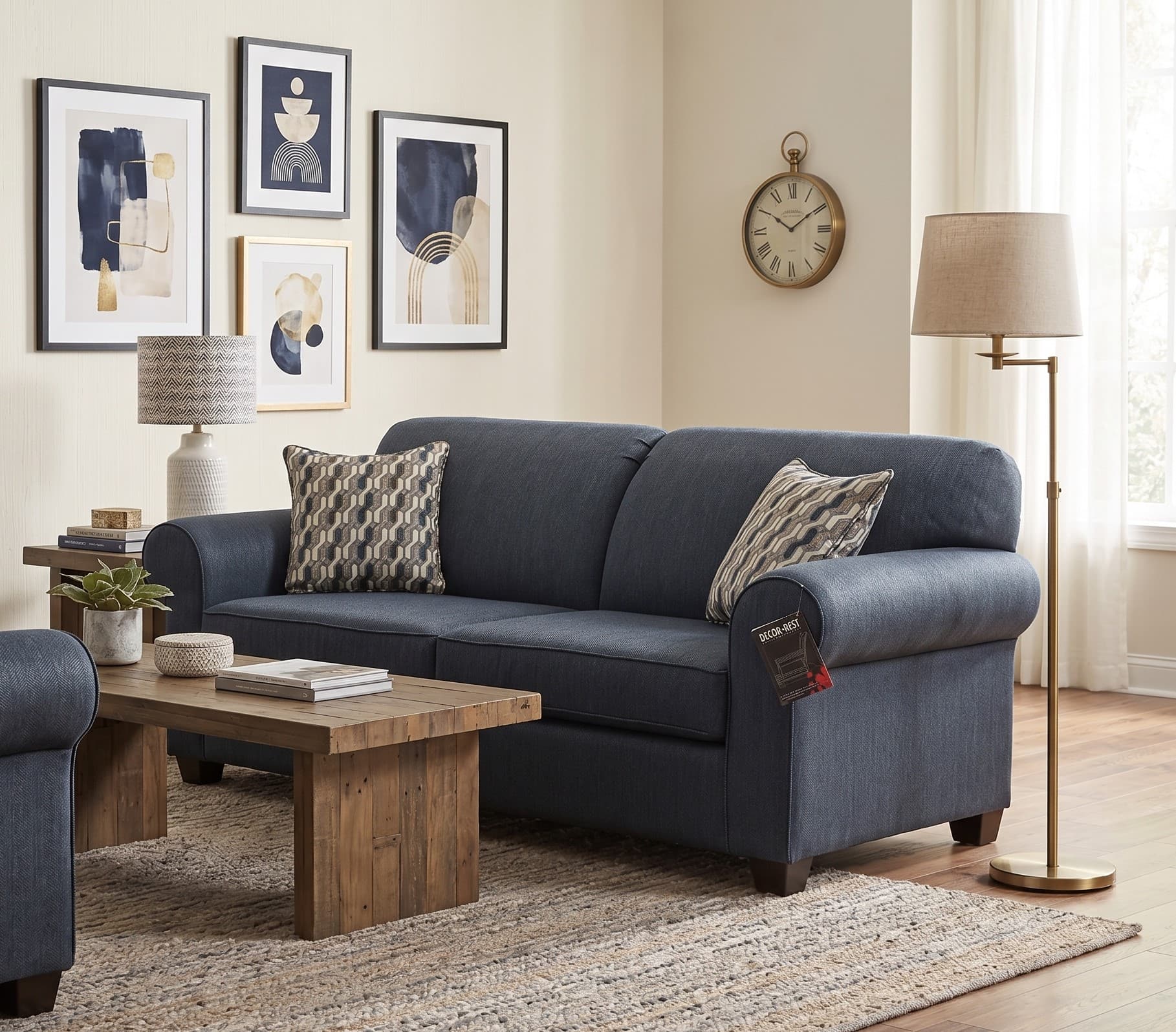 2455 Double Sofa Bed by Decor-Rest