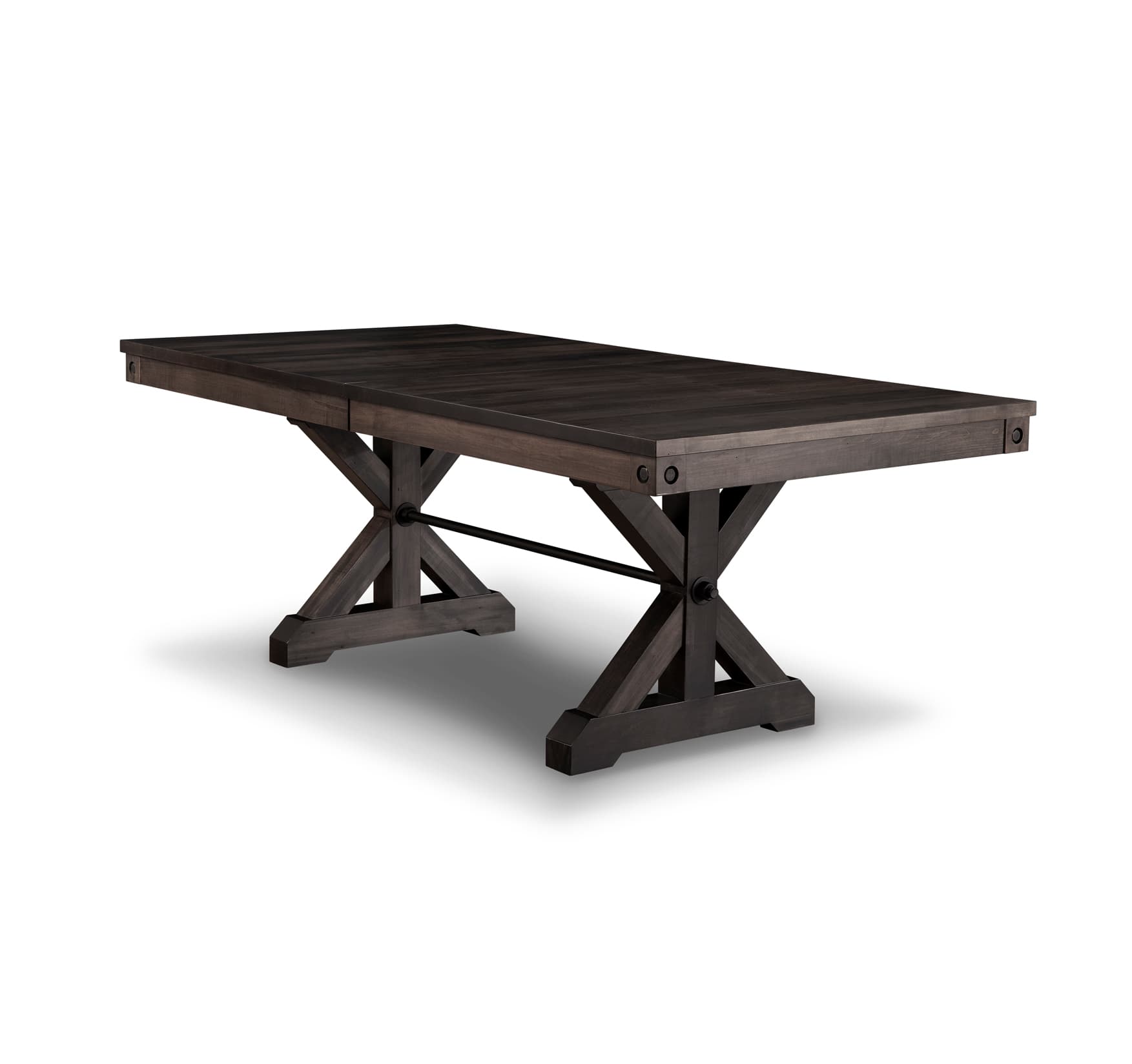 Rafters Trestle Dining Table by Handstone