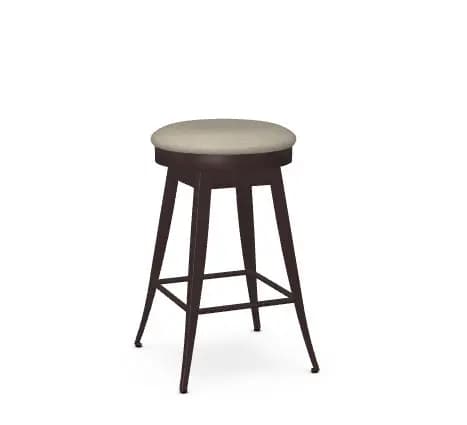 Grace Swivel Stool w/Fabric Seat by Amisco - image 1