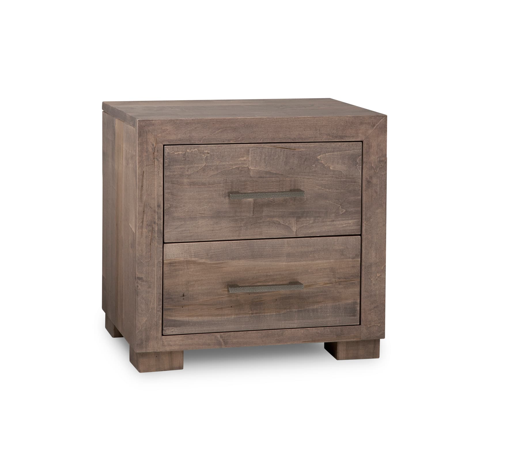 Steel City 2 Drawer Night Stand by Handstone