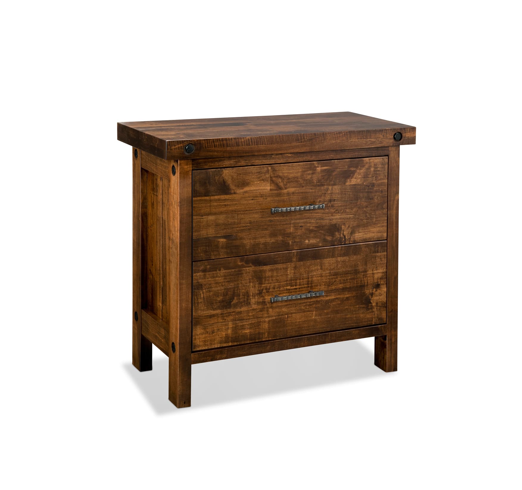 Rafters 2 Drawer Filing Cabinet by Handstone