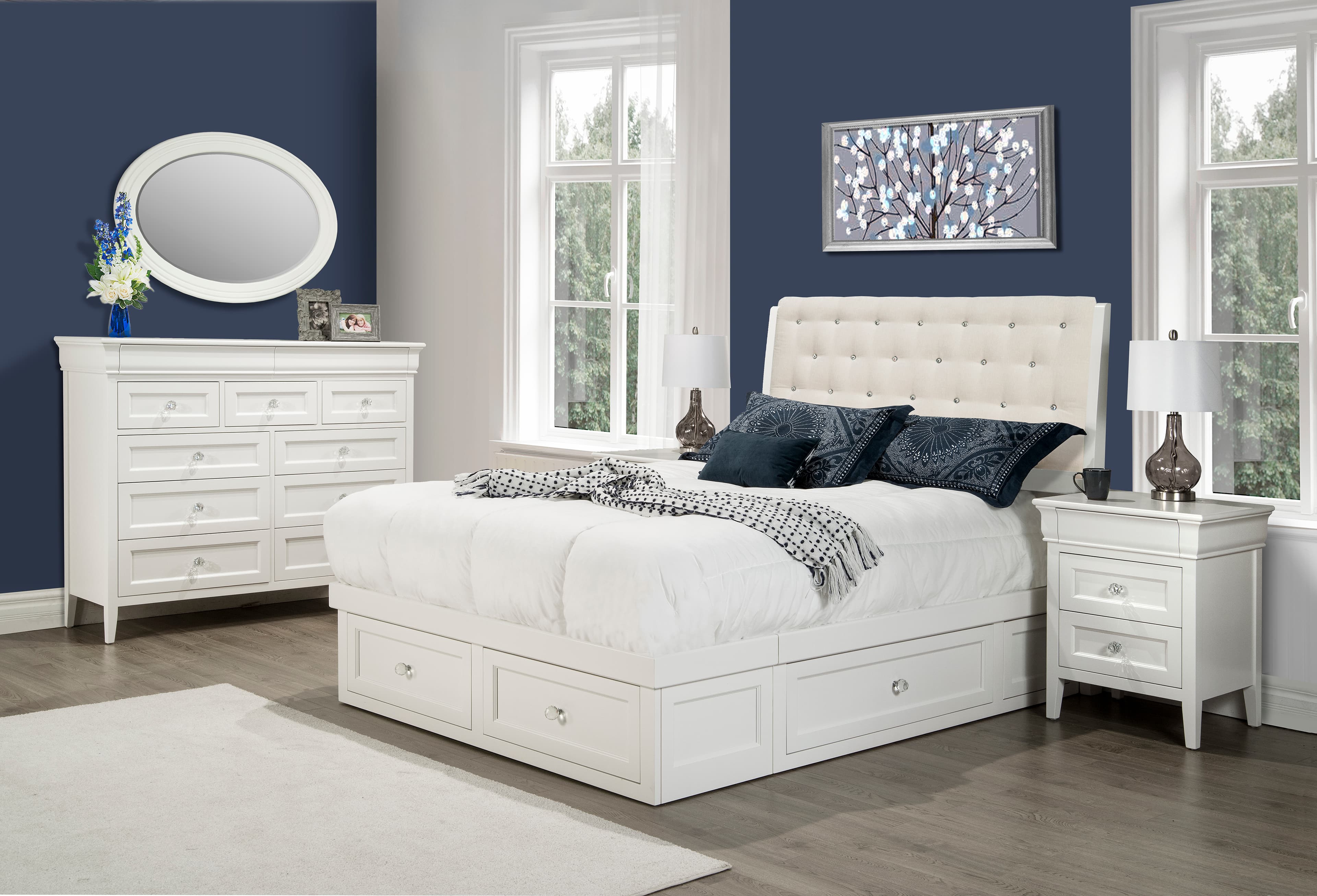 Monticello 4 Drawer Condo Bed by Handstone