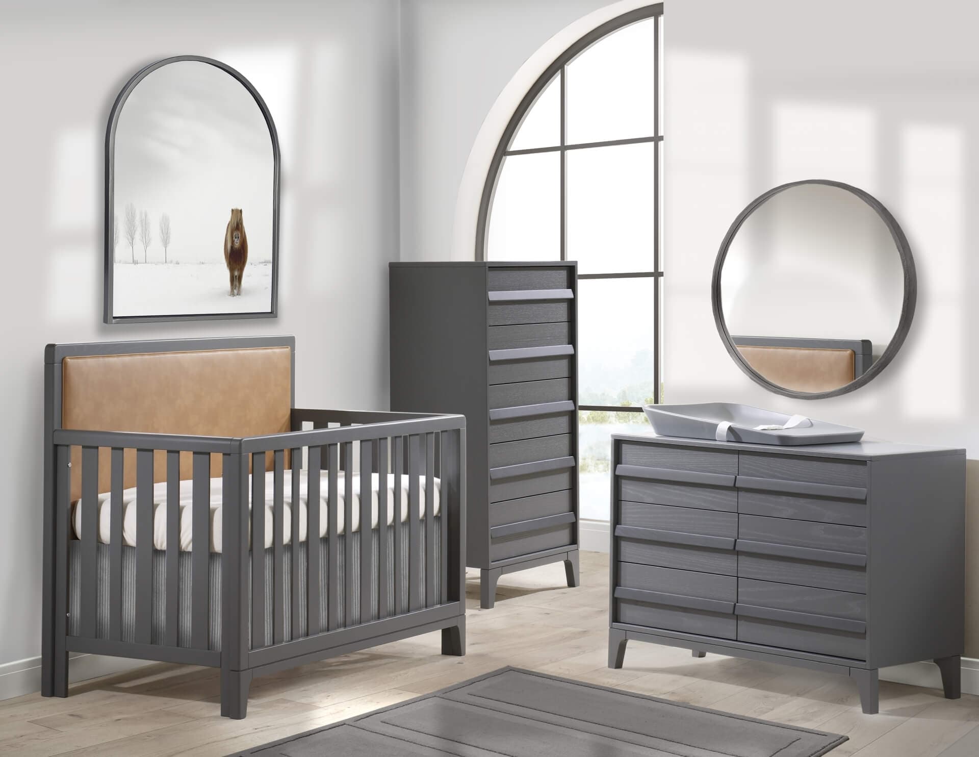 Kyoto Convertible Crib by Natart