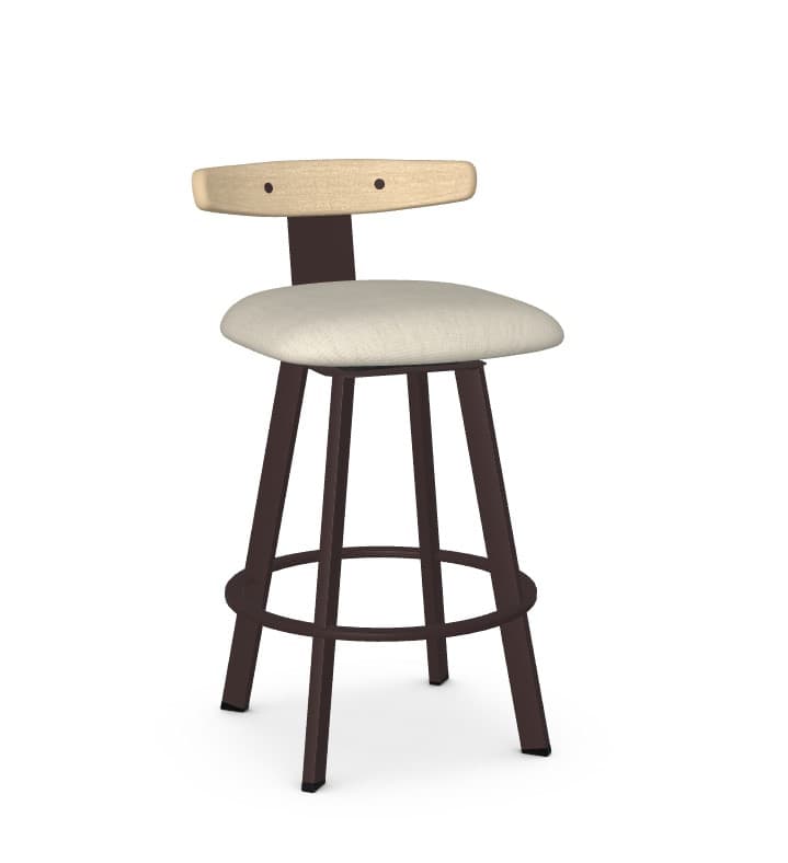 Asher Swivel Stool by Amisco