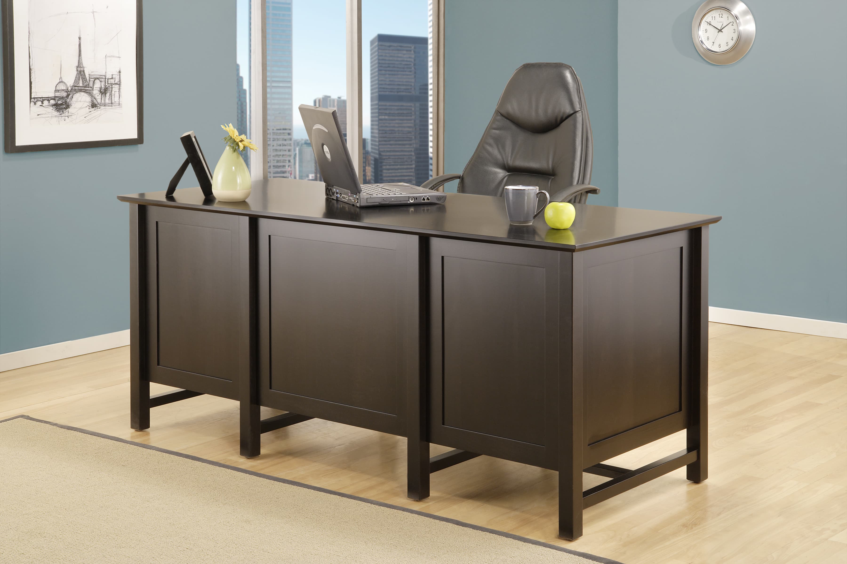 Brooklyn Executive Desk by Handstone