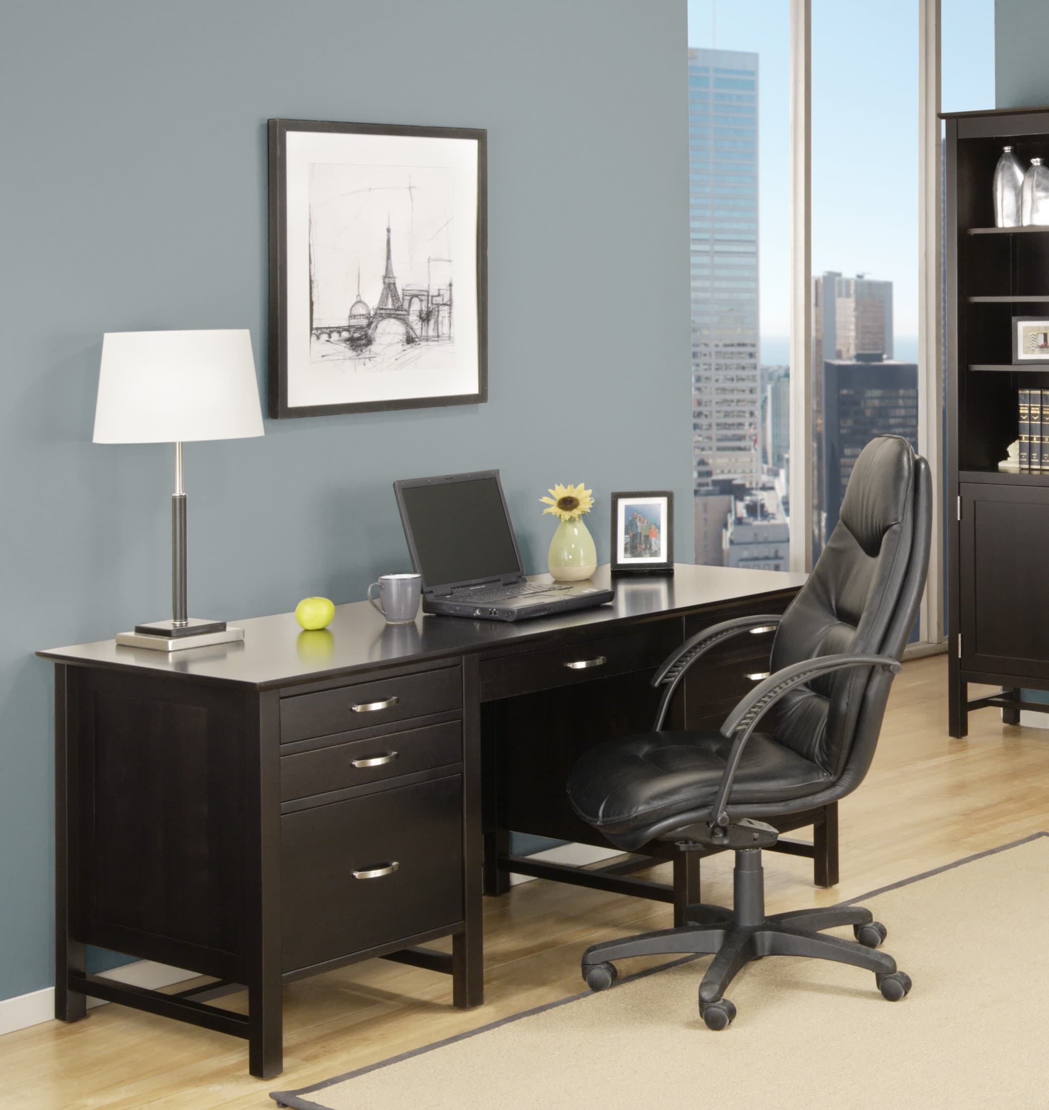 Brooklyn Executive Desk by Handstone