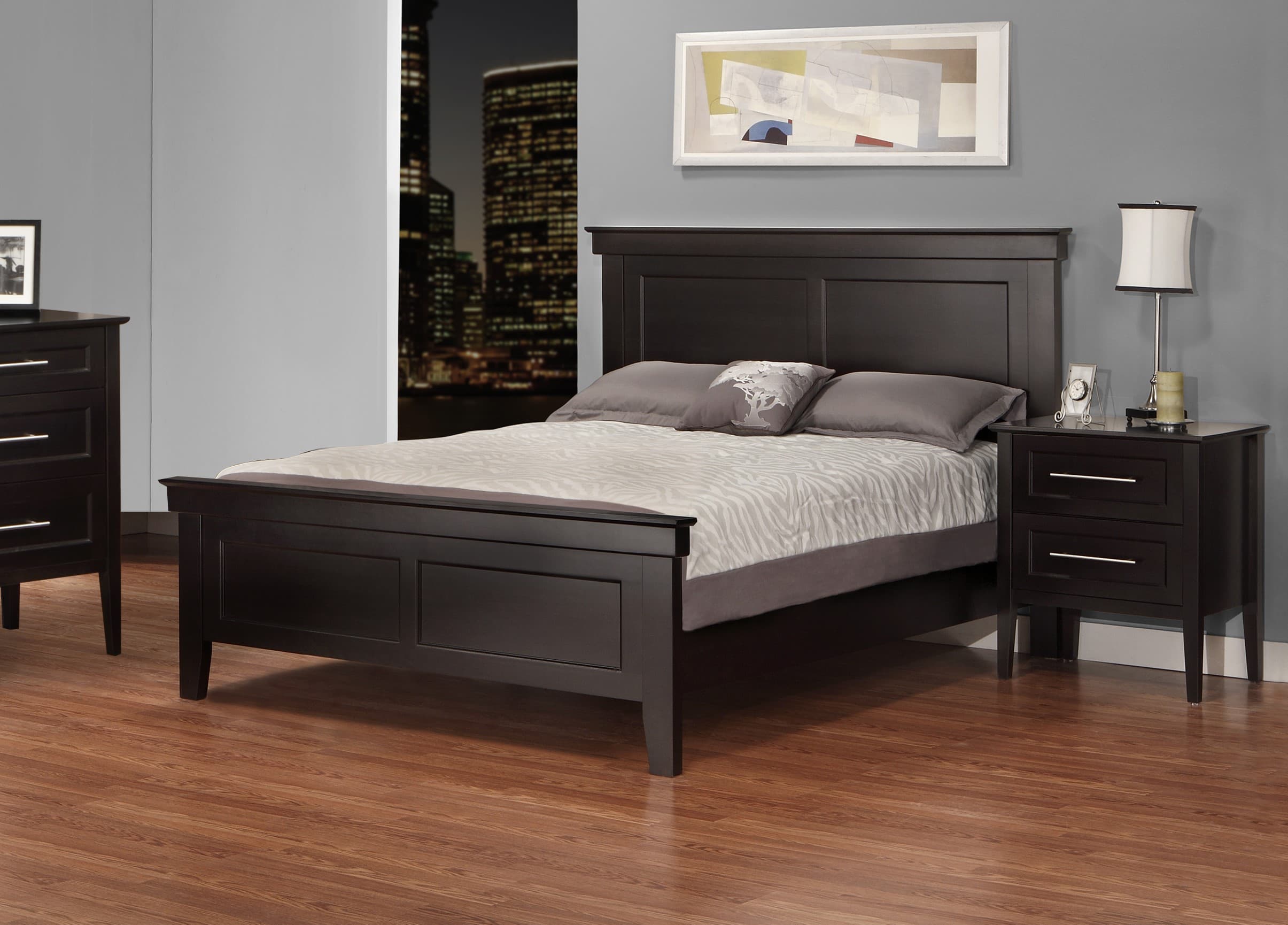 Stockholm Bed w/Low Footboard