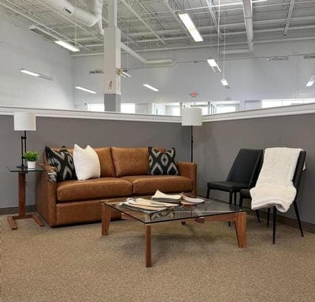 3068 Leather Sofa by Decor-Rest - image 1