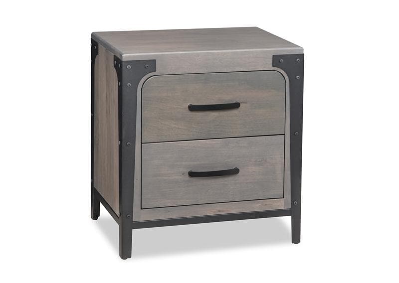 Portland 2 Drawer Nightstand by Handstone
