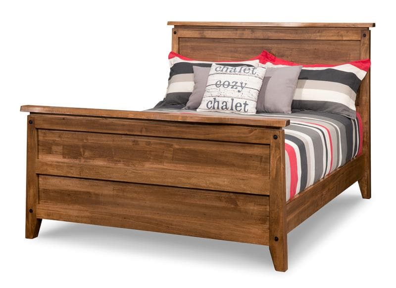 Pemberton Bed w/High Footboard by Handstone