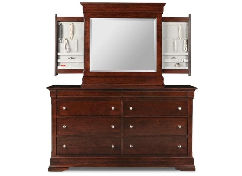 Phillipe 8 Drawer Long Dresser w/Deep Drawers by Handstone