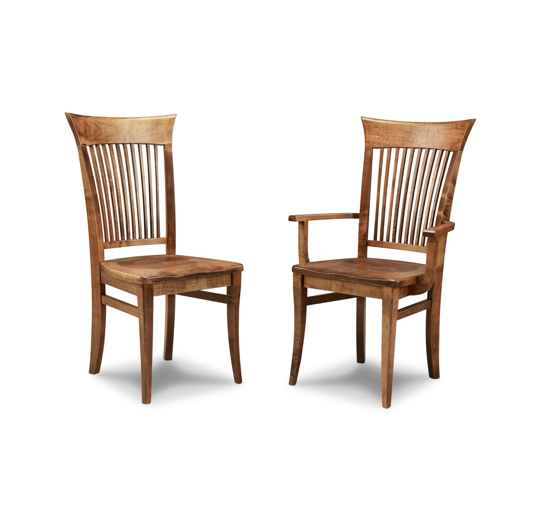 Stockholm Dining Chairs w/Wood Seat by Handstone