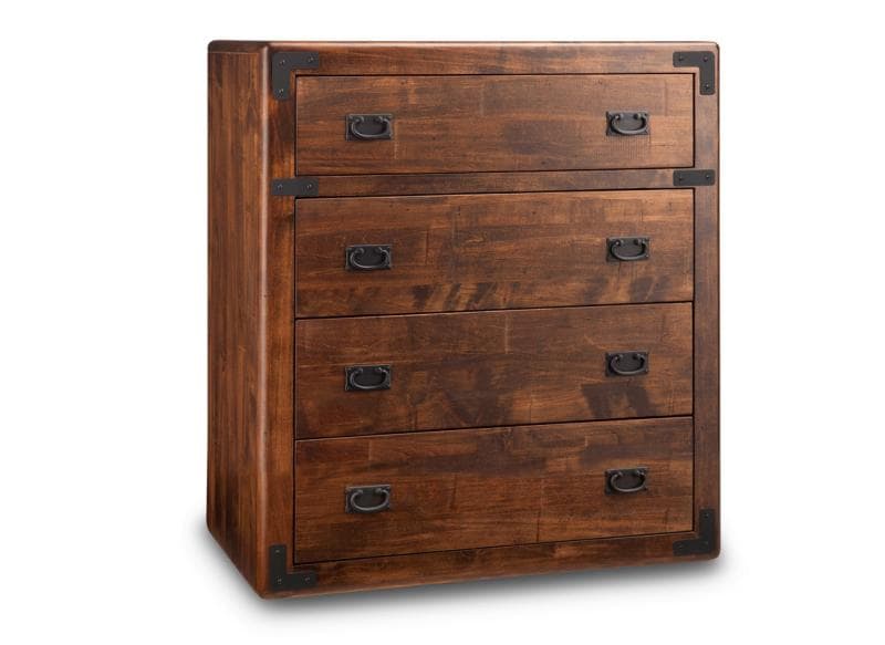 Saratoga 4 Drawer Highboy Chest by Handstone