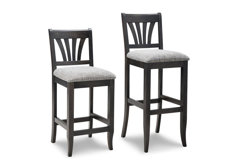 Verona Counter Stools w/Fabric Seat by Handstone