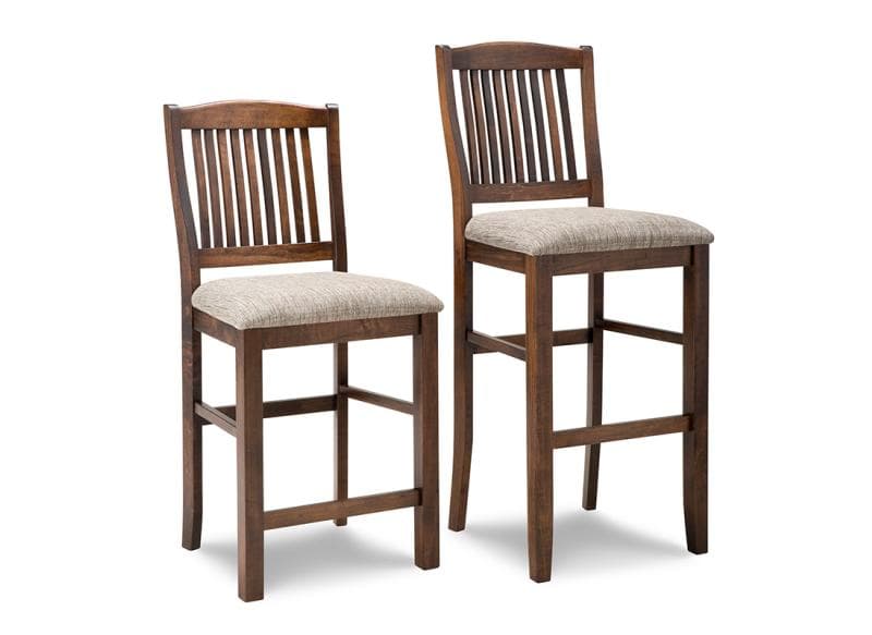 Glengarry Counter Stools w/Fabric Seat by Handstone
