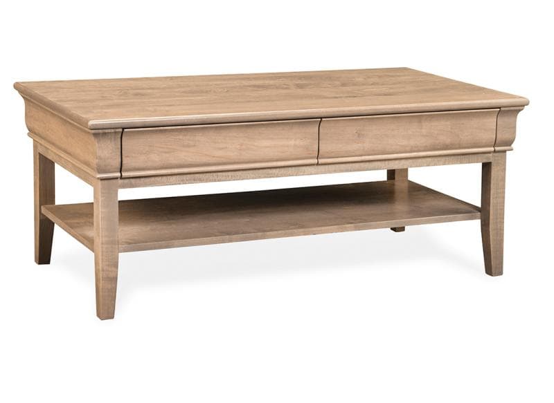 Monticello Rectangle Coffee Table by Handstone