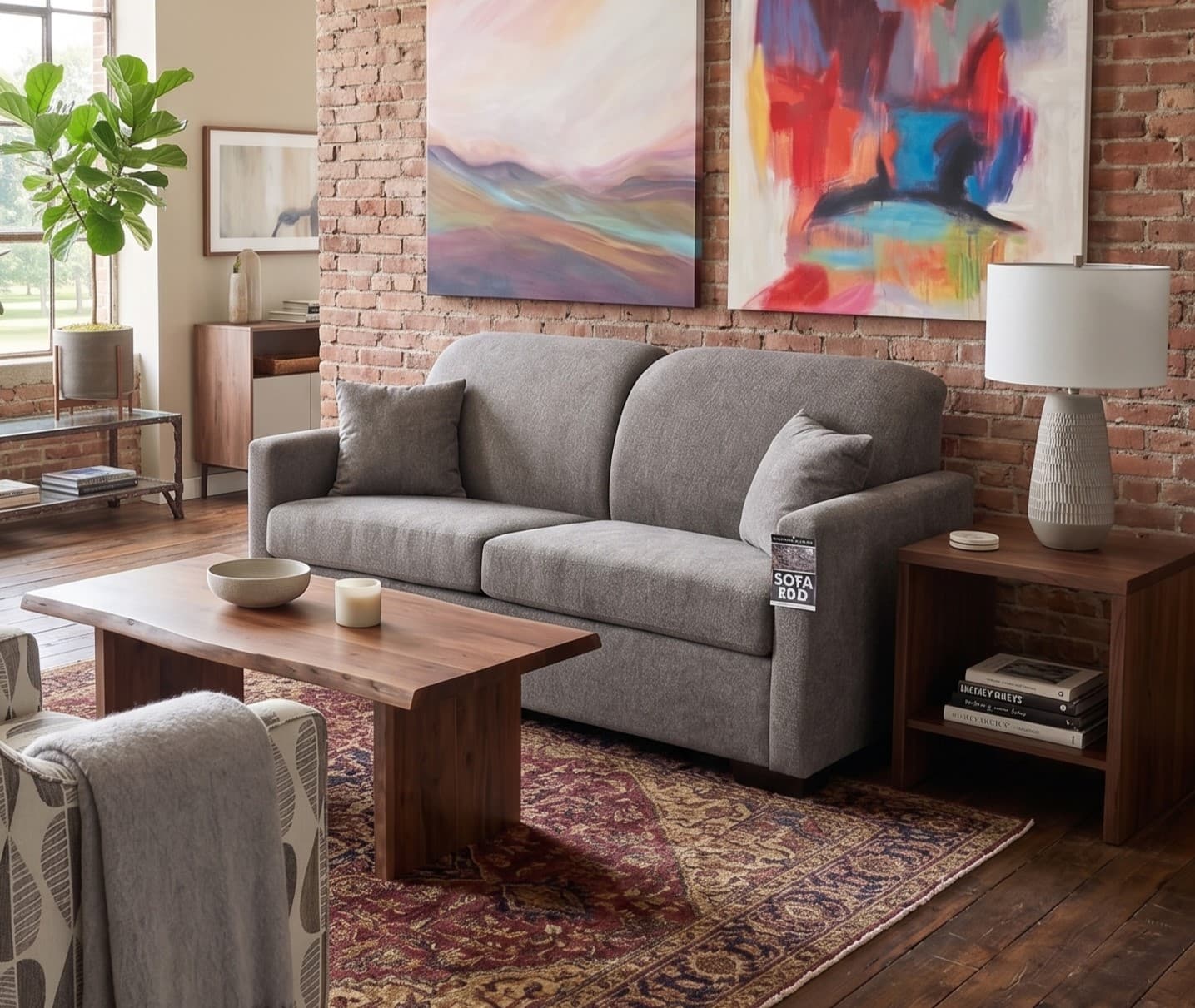 2526 Double Sofa Bed by Paiano