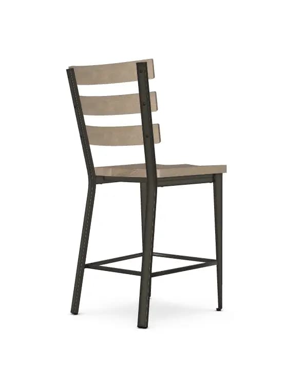 Dexter Stool w/Wood seat by Amisco - image 2