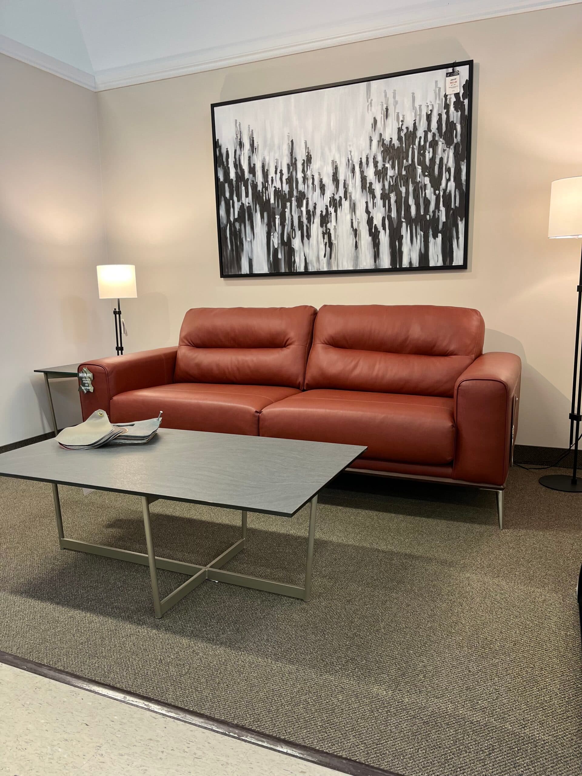 3030 Leather Sofa by Decor-Rest - image 1