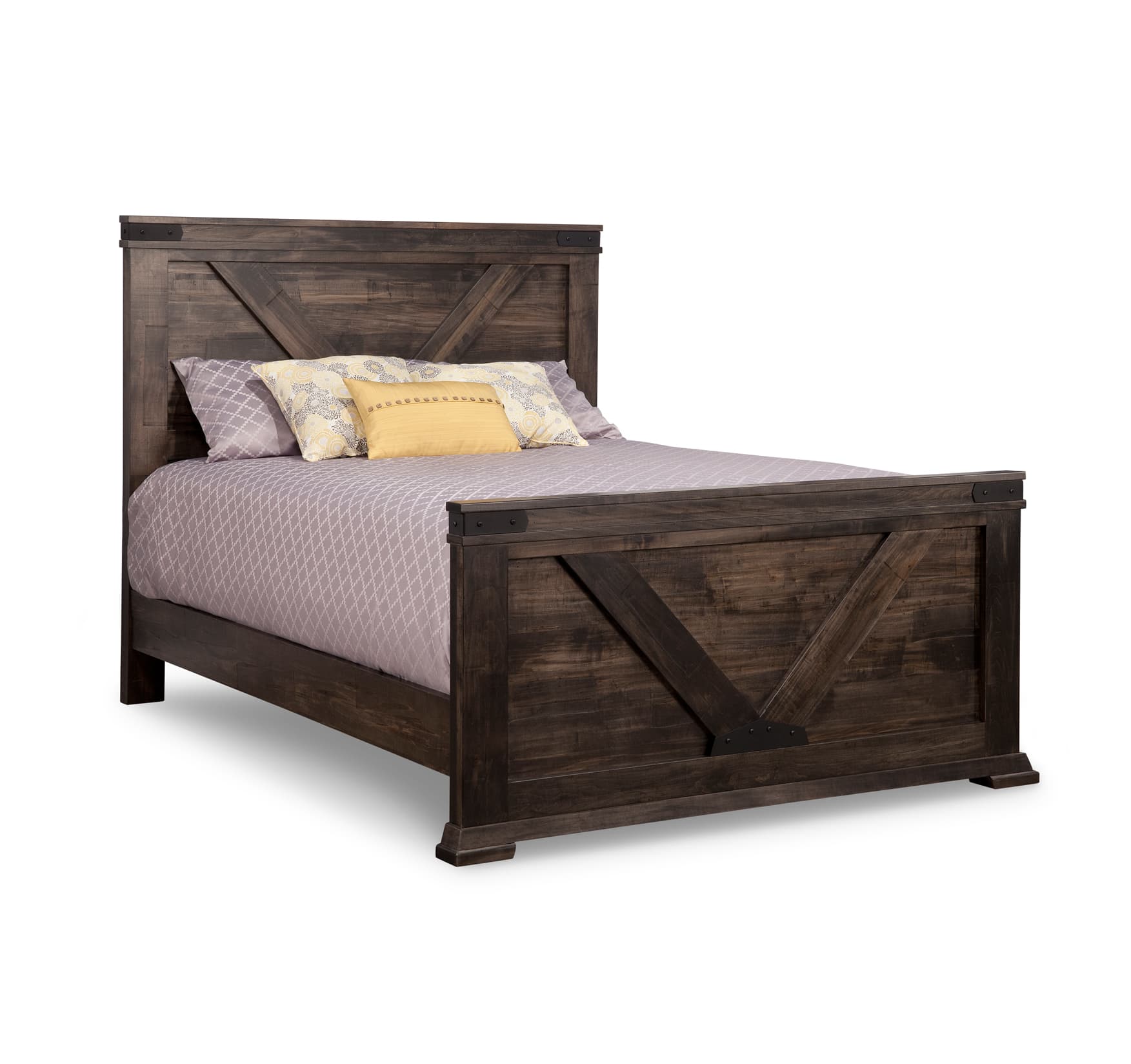 Chattanooga Bed w/High Footboard by Handstone
