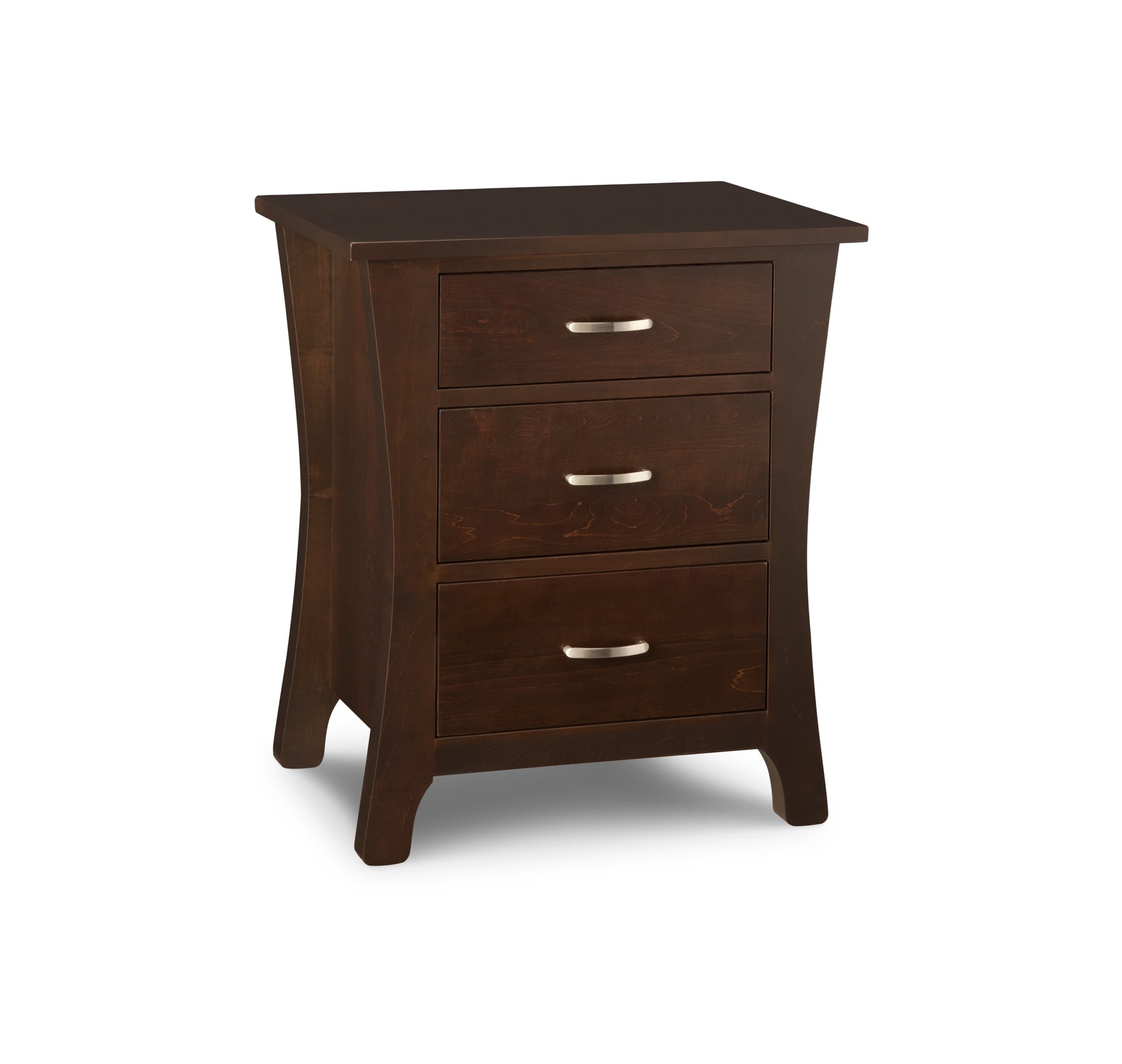 Yorkshire 3 Drawer Nightstand by Handstone