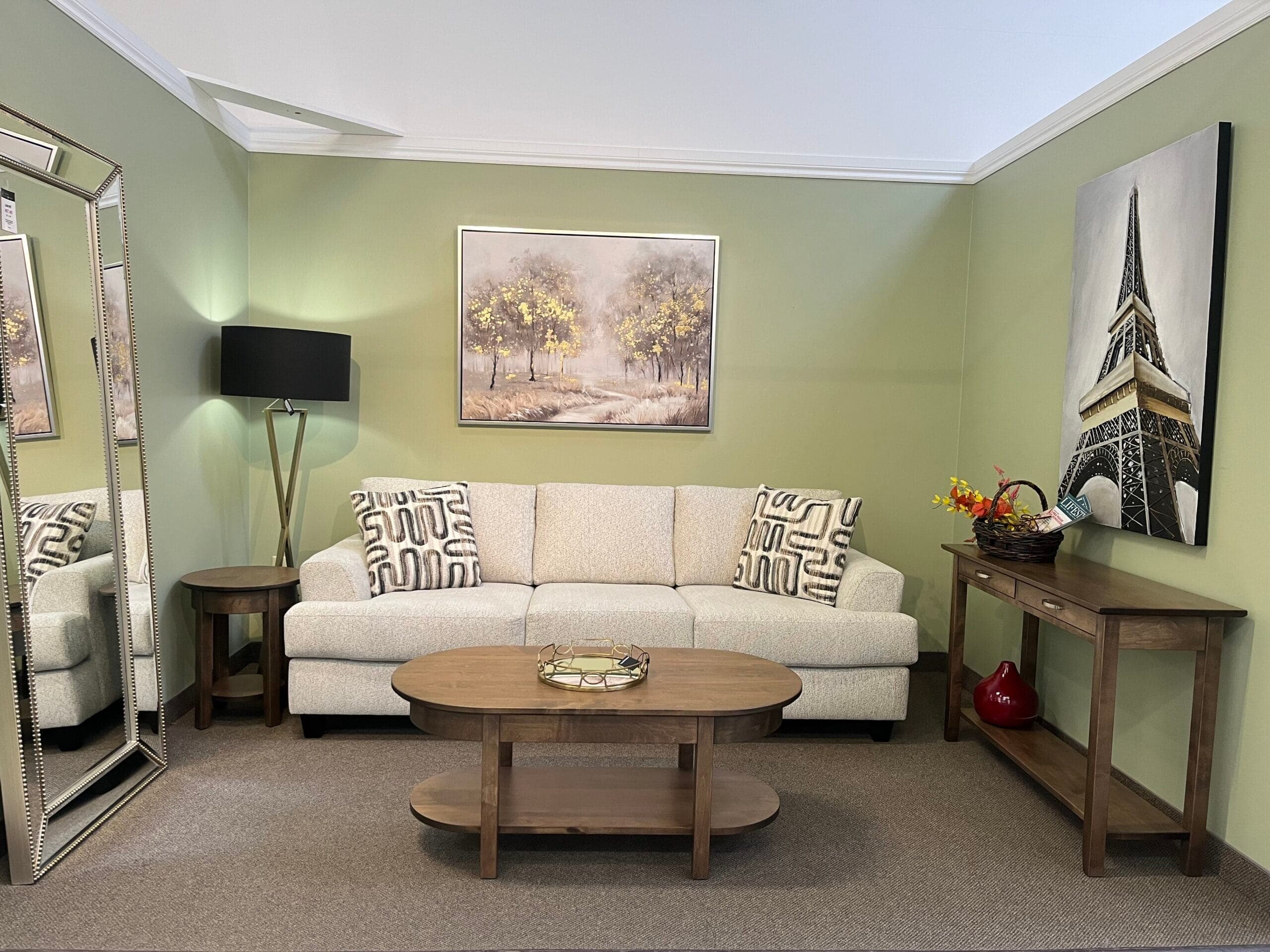 Demi-Lune Racetrack Living Room Collection by Handstone - image 1