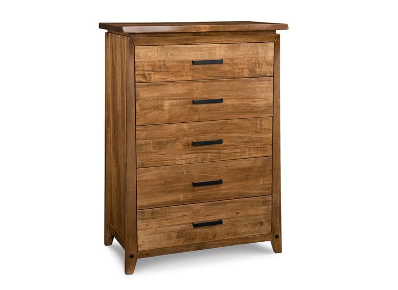 Pemberton 5 Drawer Highboy Chest by Handstone