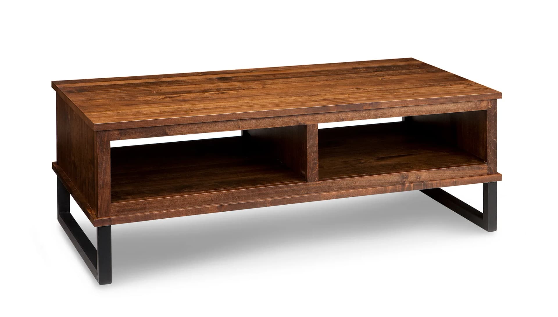 Cumberland Coffee Table w/2 Open Spaces by Handstone