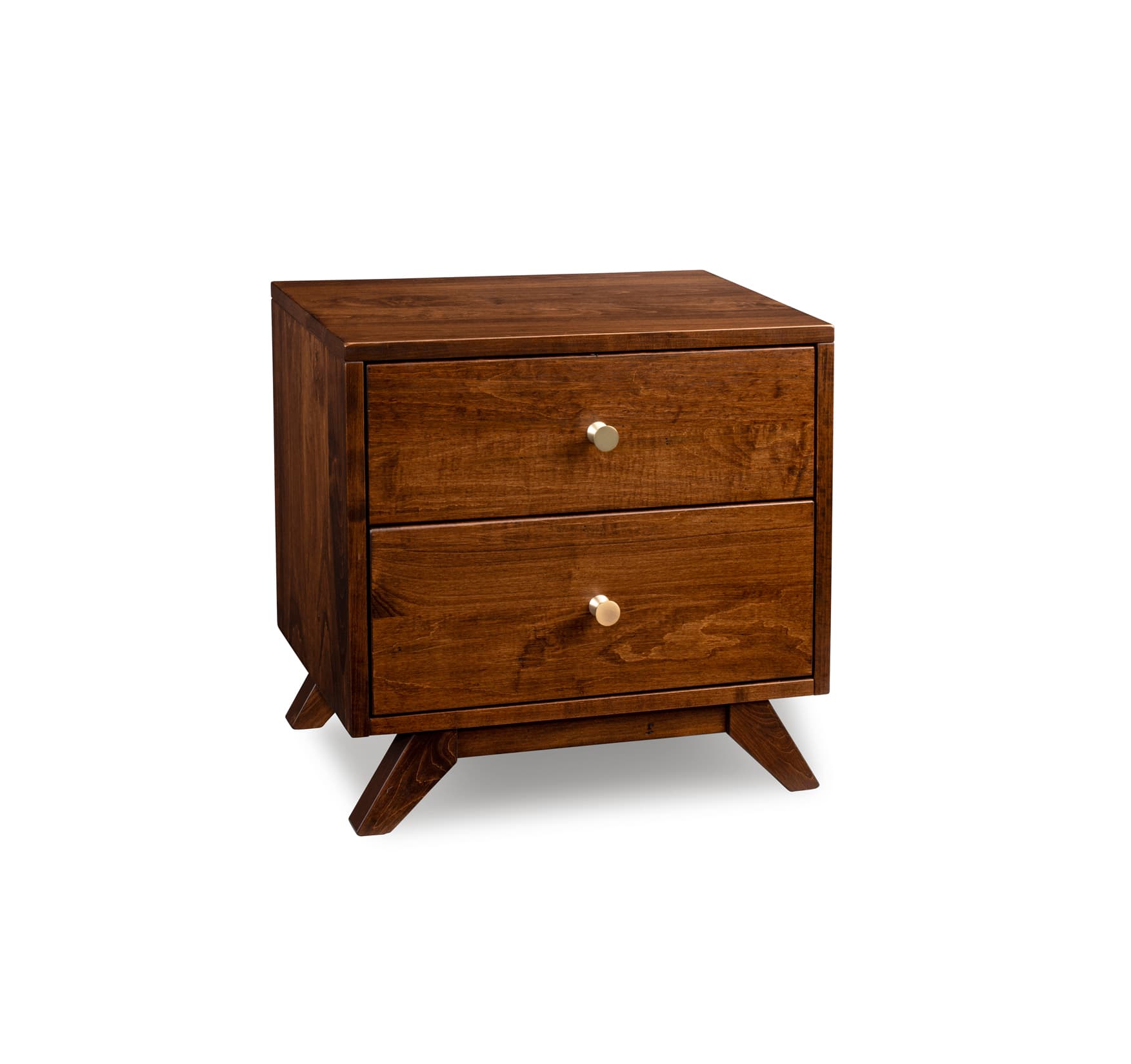 Tribeca 2 Drawer Nightstand by Handstone