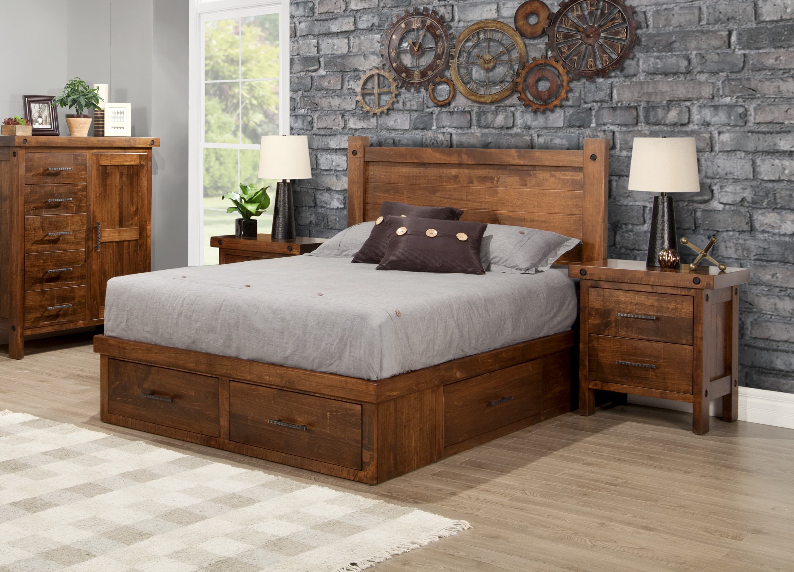 Rafters 4 Drawer Condo Bed by Handstone