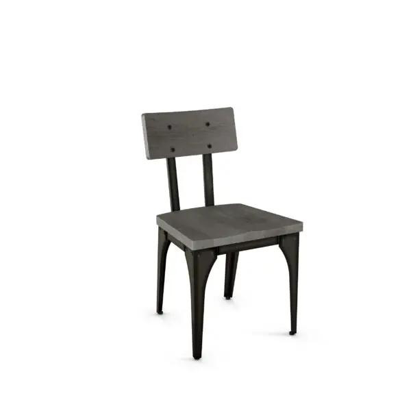 Architect Chair w/Wood seat by Amisco