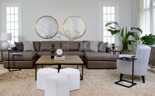 3068 Leather Sectional by Decor-Rest - Image 3