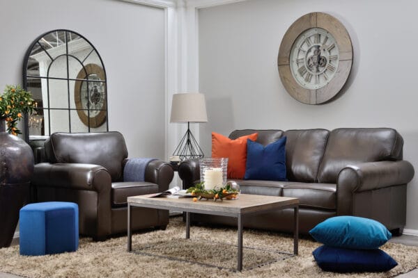 3179 Leather Sofa by Decor-Rest - Image 3