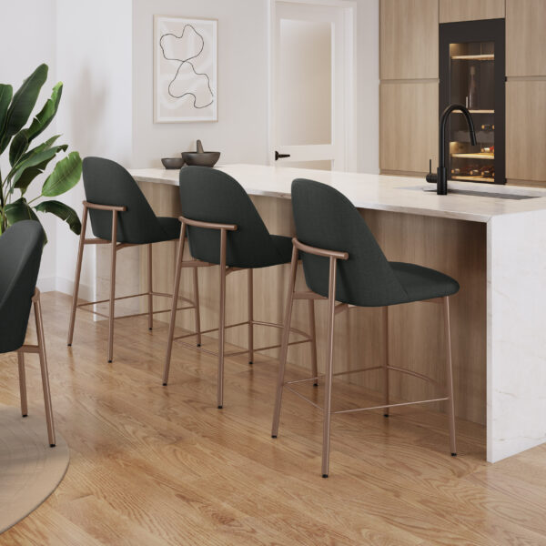 Luongo Stool by Amisco - Image 3