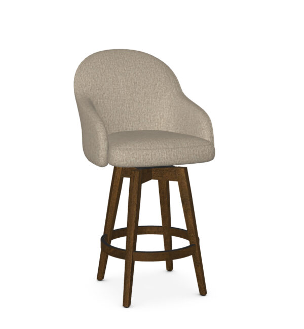 Collin Swivel Stool by Amisco