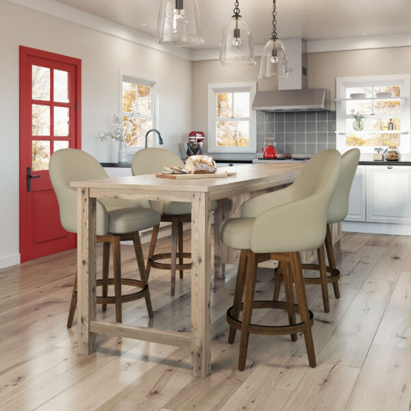 Collin Swivel Stool by Amisco - Image 3